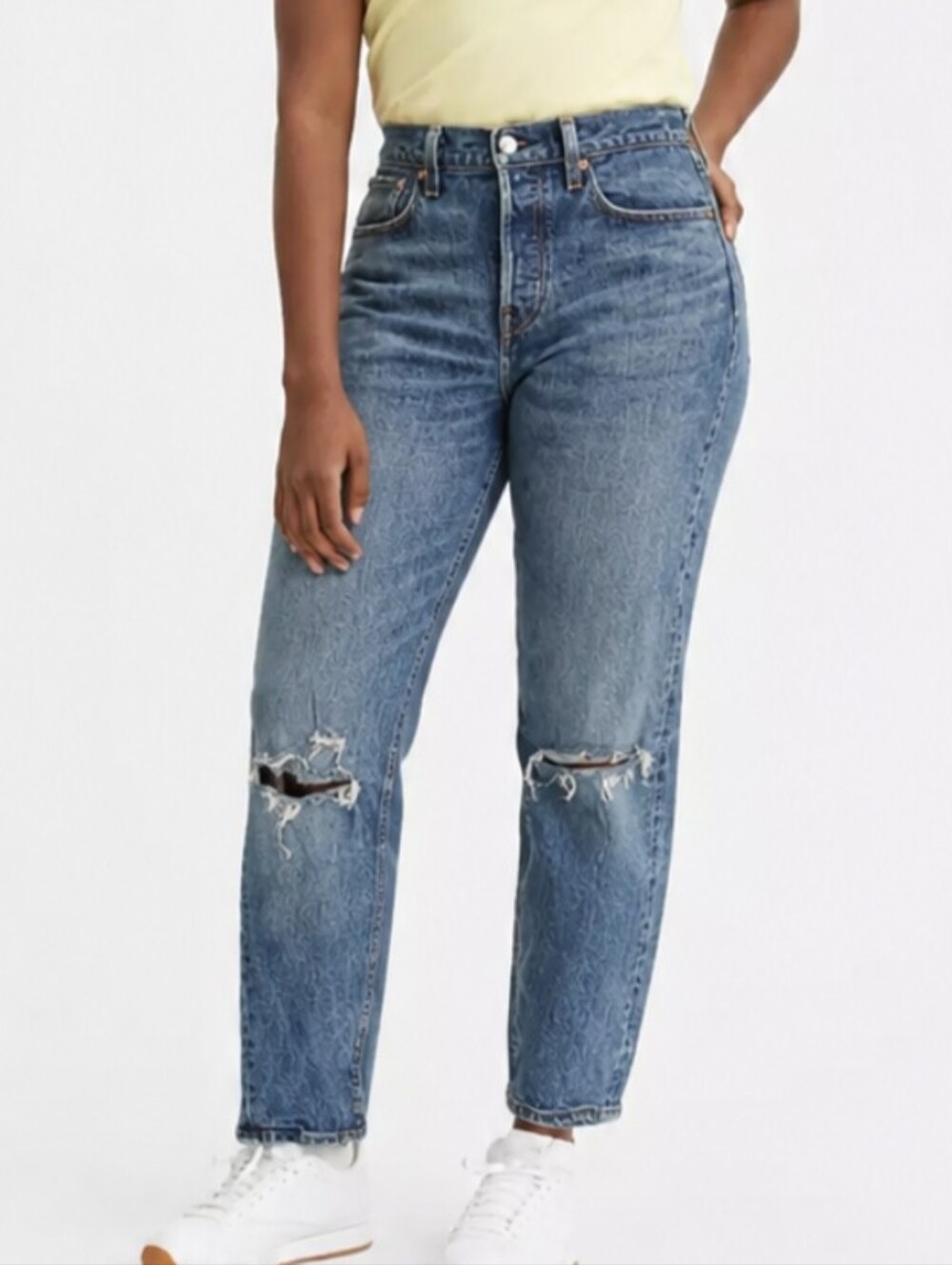Levi’s High Rise Distressed Wedgie Jeans Sz 27